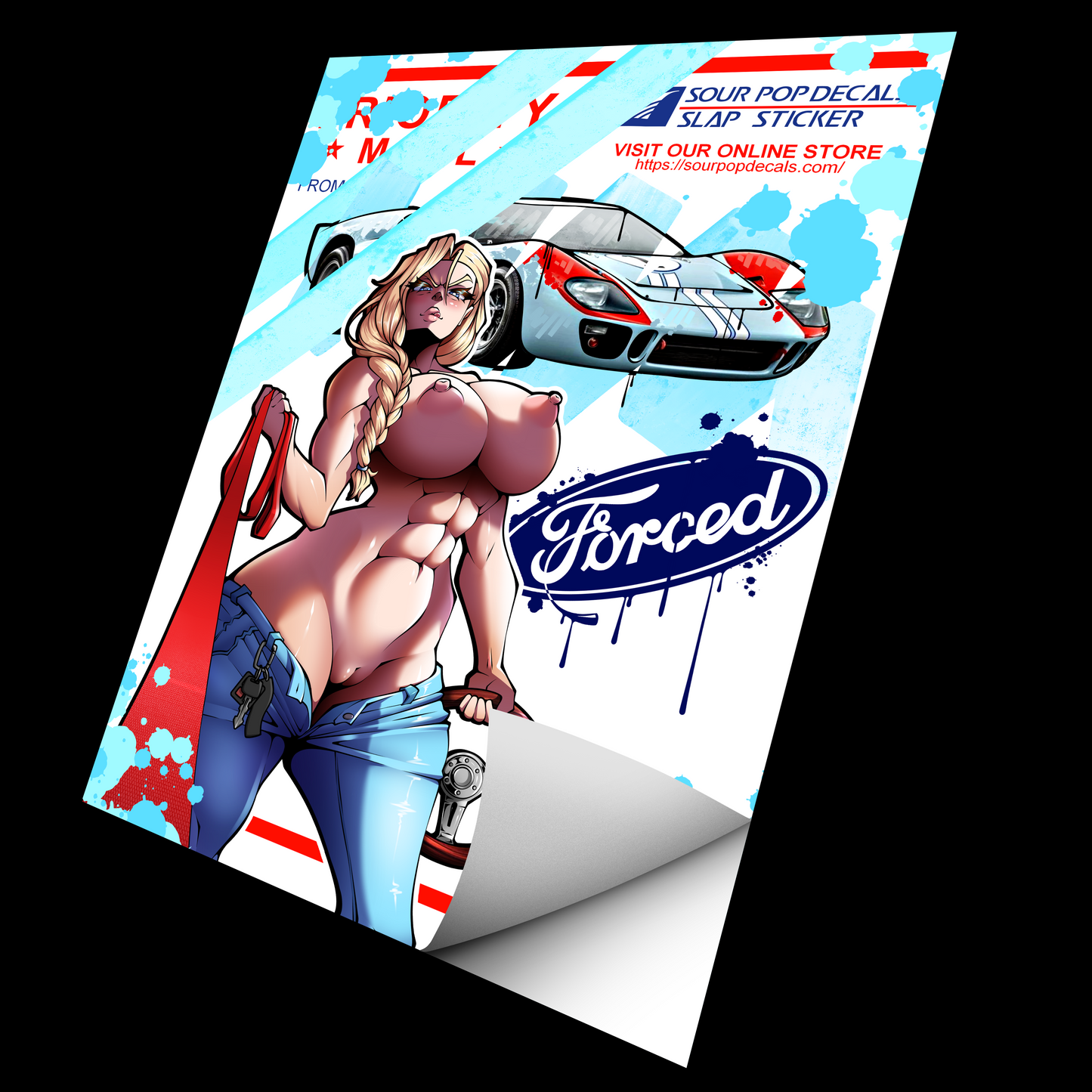 Forced Slap Sticker