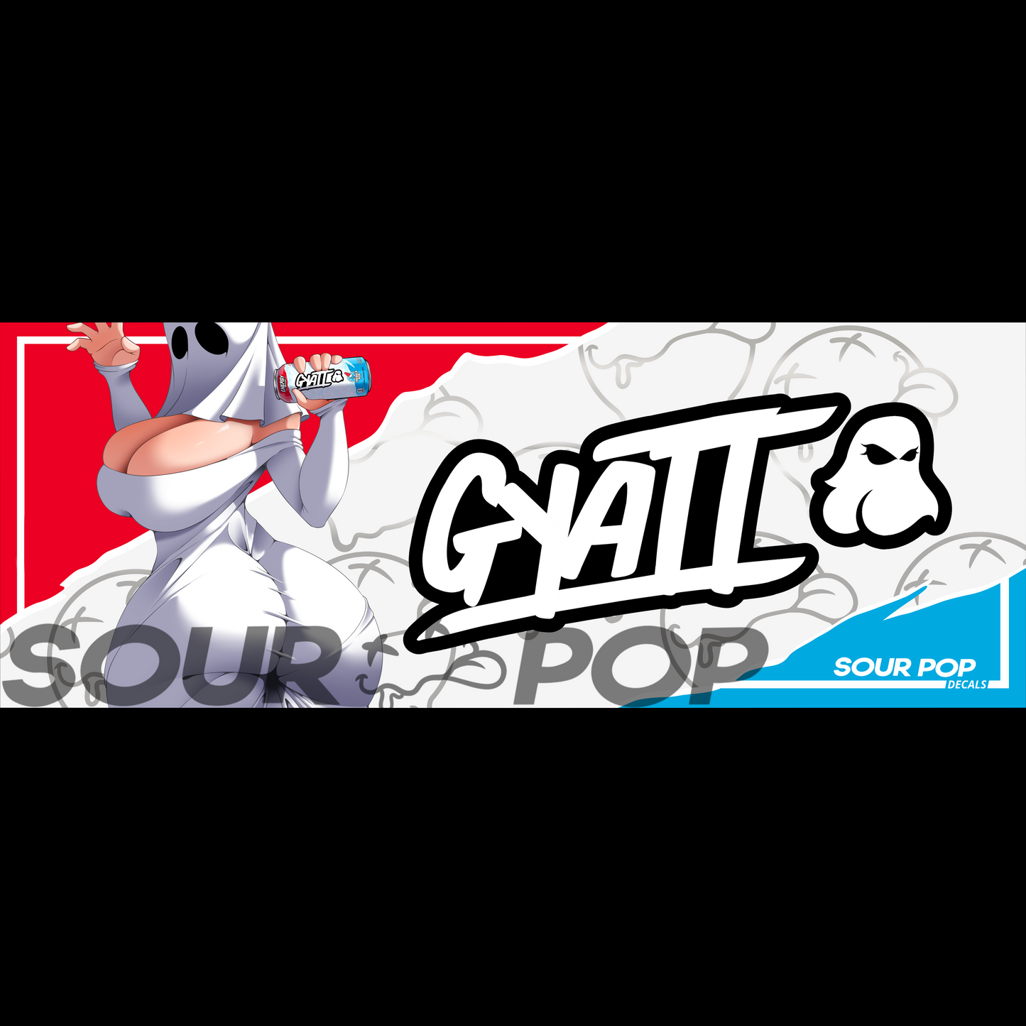 Gyatt Energy Slap Sticker Dry