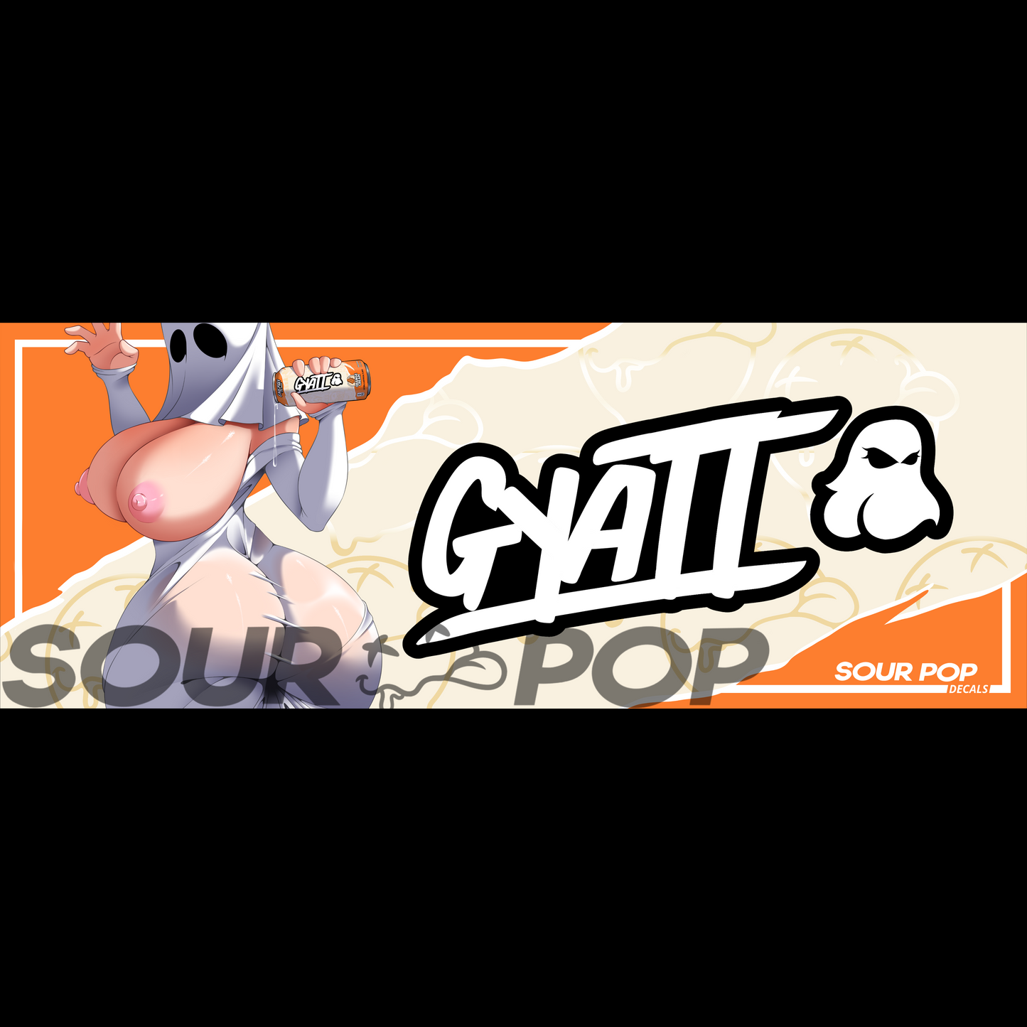 Gyatt Energy Slap Sticker Wet