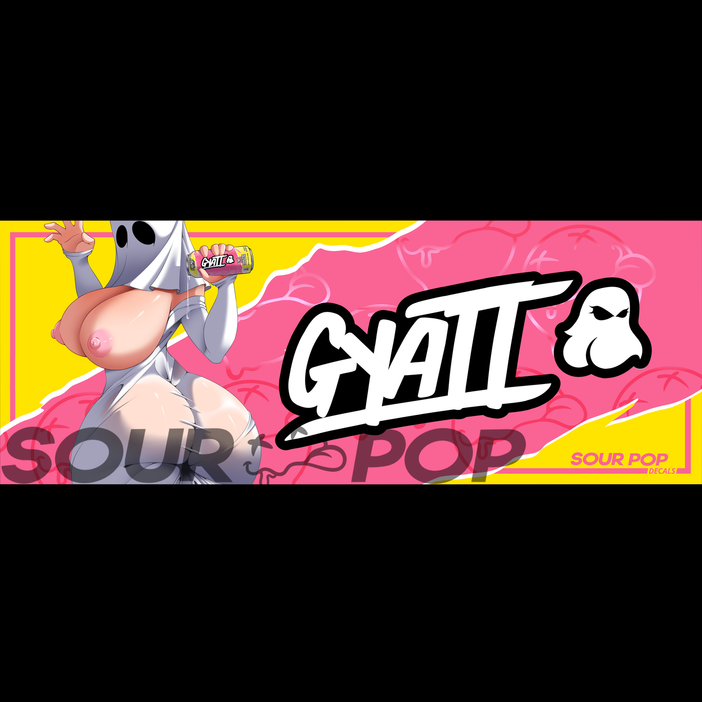 Gyatt Energy Slap Sticker Wet
