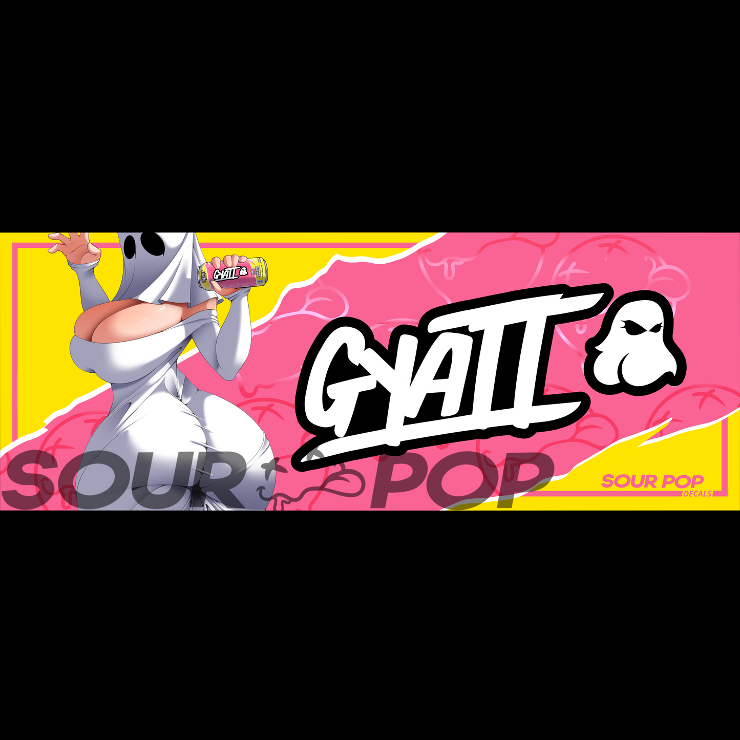 Gyatt Energy Slap Sticker Dry