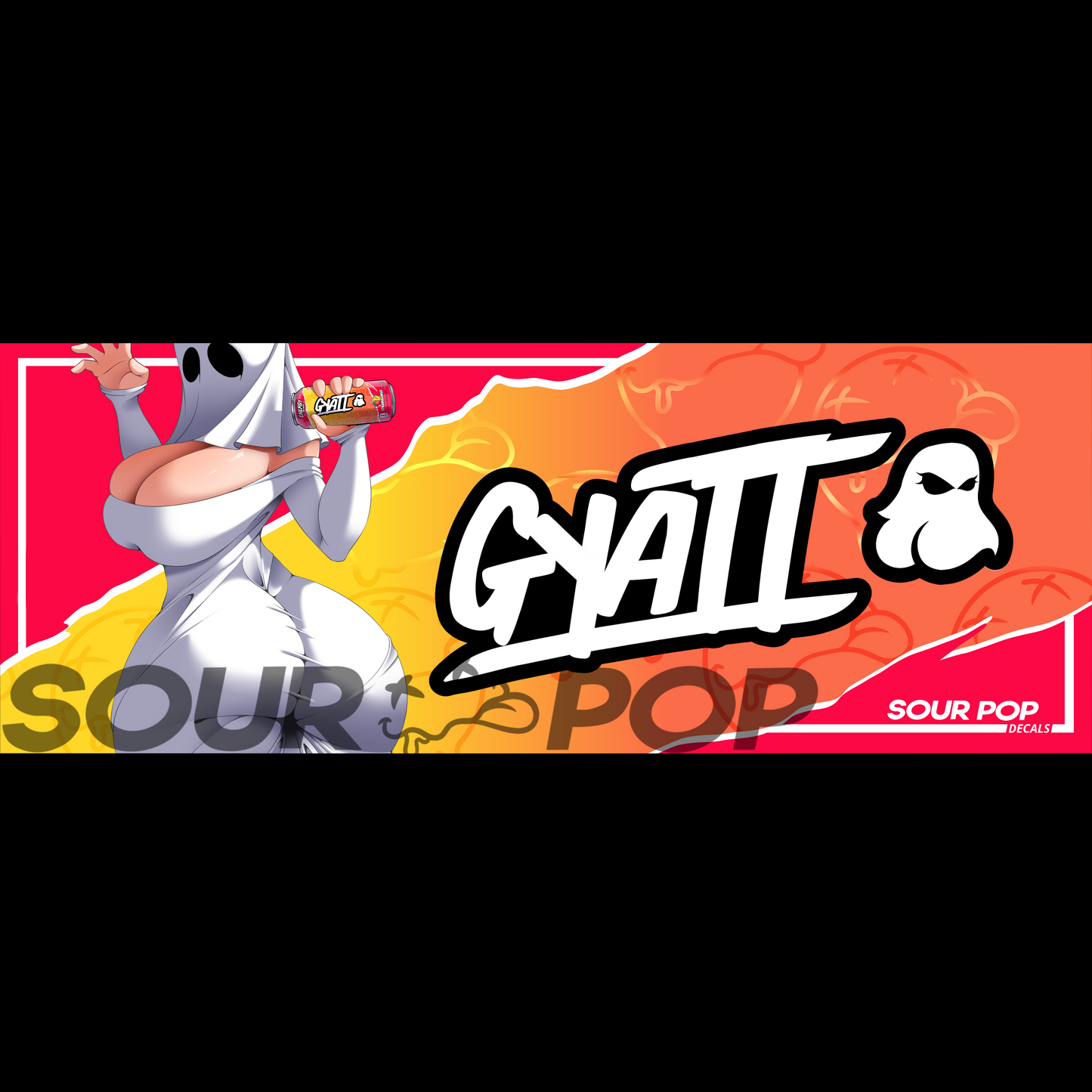 Gyatt Energy Slap Sticker Dry