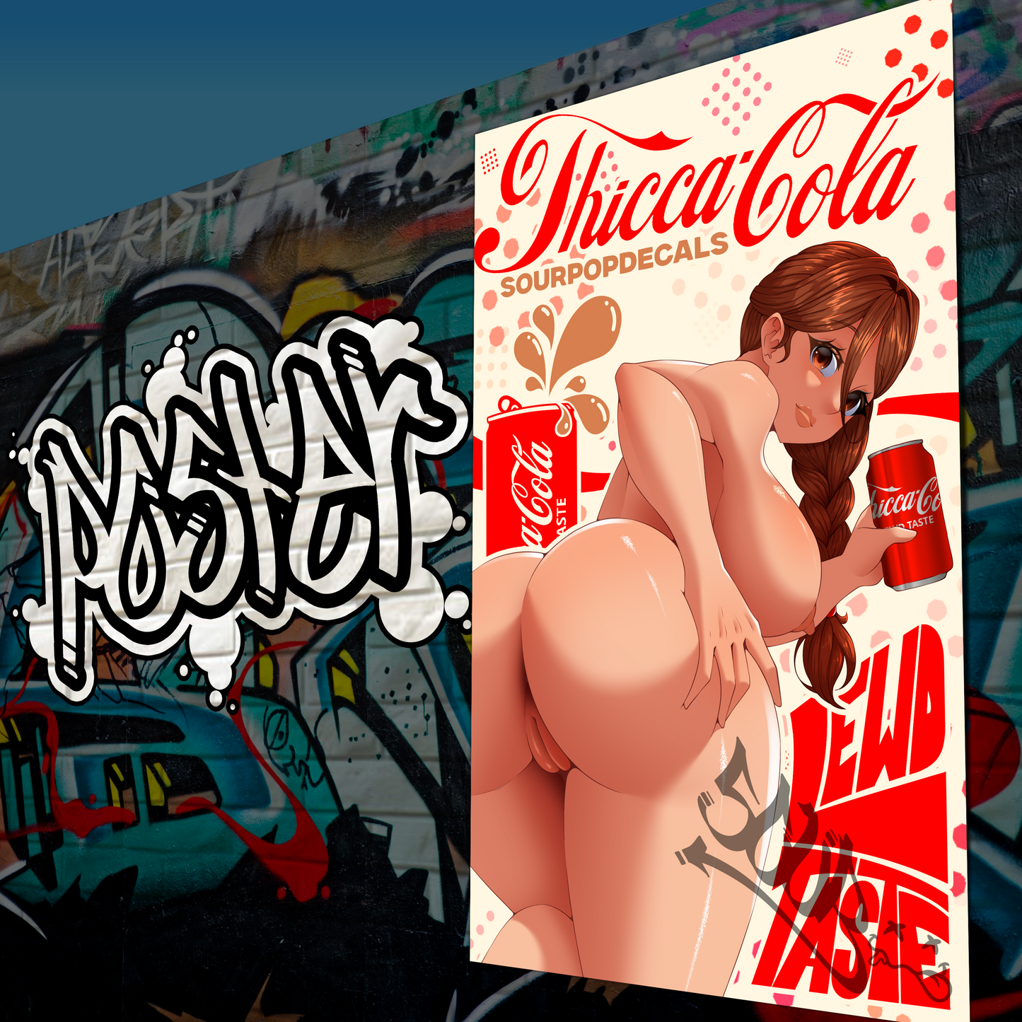 Thicca-Cola Poster