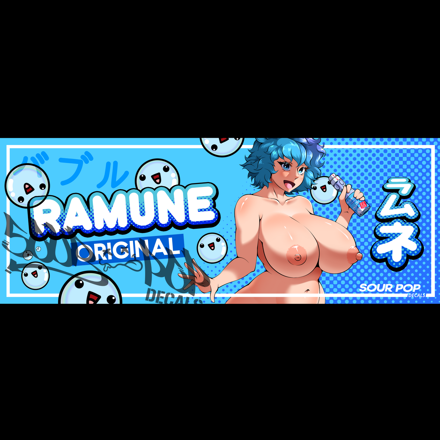 Ramune Original Slap Sticker