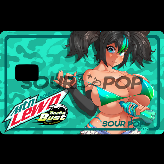 Mt. Lewd Bouta Bust Credit Card Skin