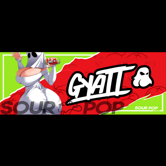 Gyatt Energy Slap Sticker Dry