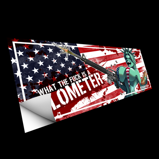 WTF IS A KILOMETER SLAP STICKER V2