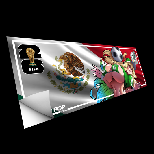 Team MEXICO Slap Stickers