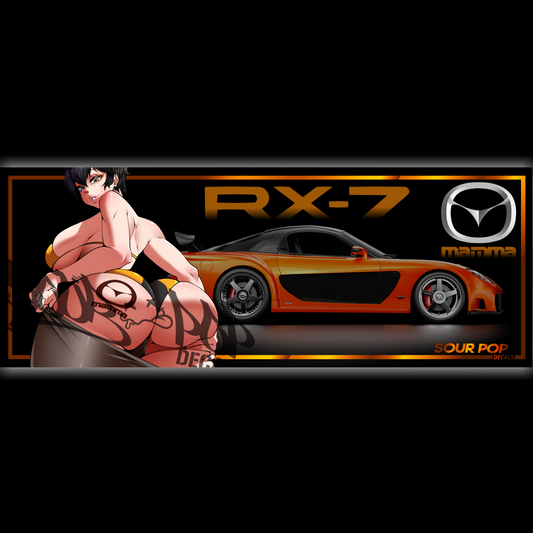 Mamma RX7 Slap Sticker