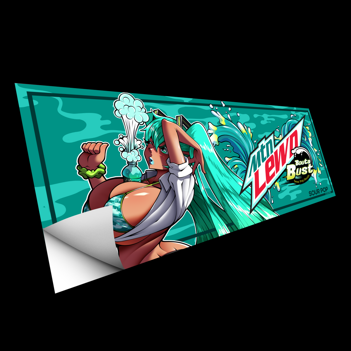 Bouta Bust Slap Sticker