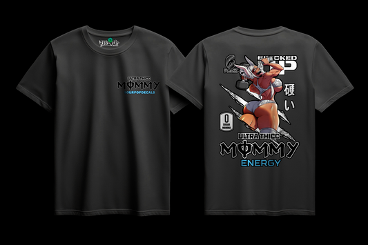 White Mommy Energy T-Shirt